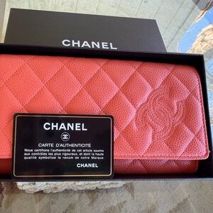Chanel Caviar Long Wallet💝💝💝